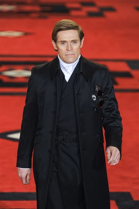 willem dafoe prada|gary oldman prada fashion show.